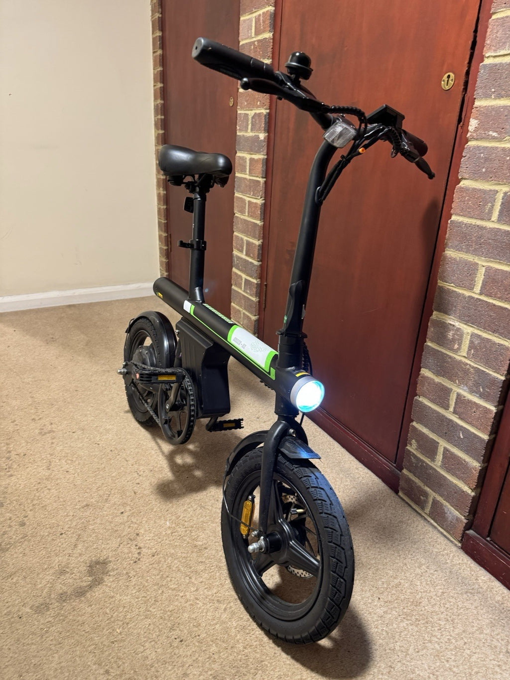U1 Foldable Bike 14"wheel, foldable seat and handle bar