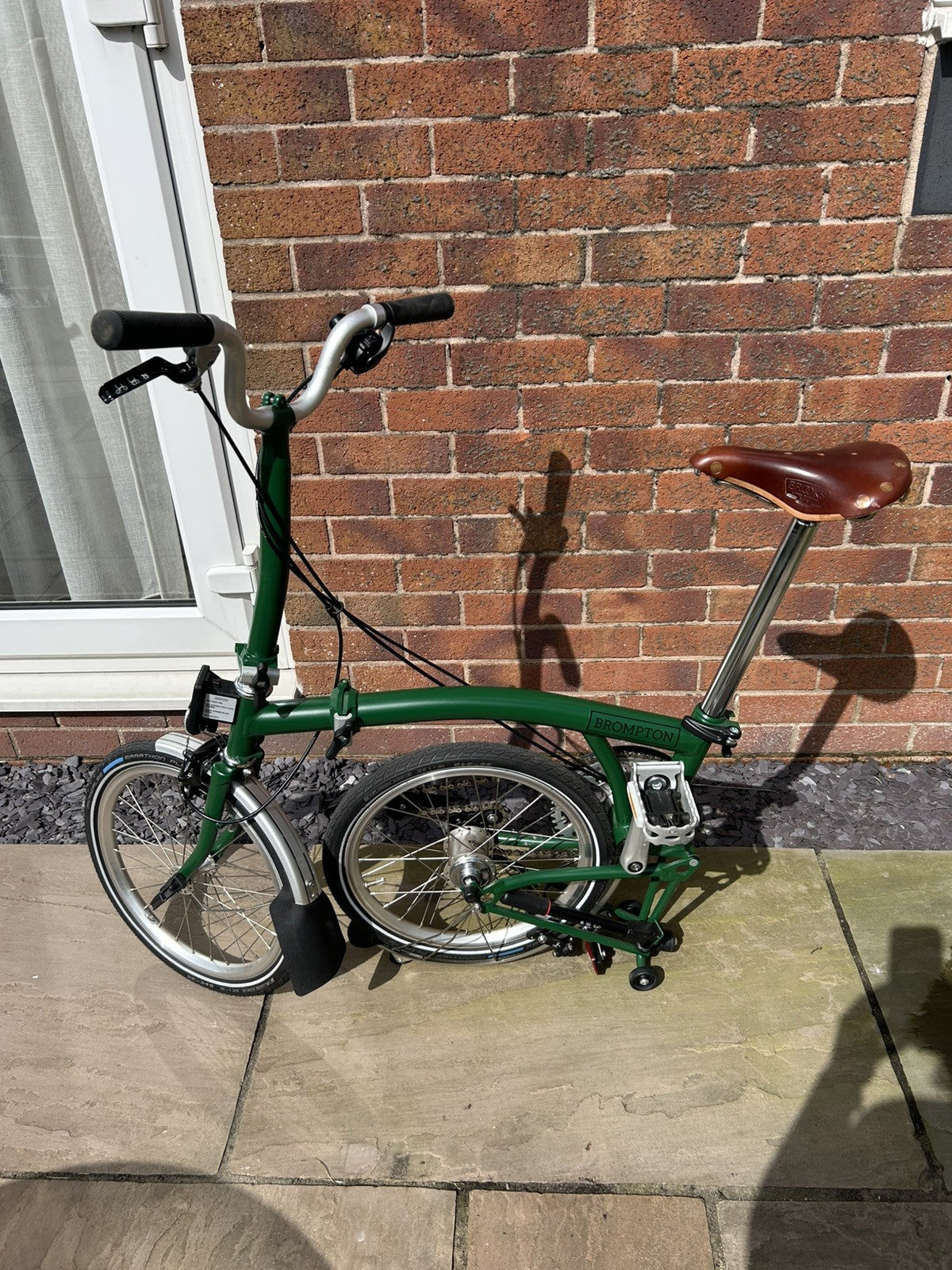 Brompton M3L Folding Bike 2019 Racing Green 3 Speed