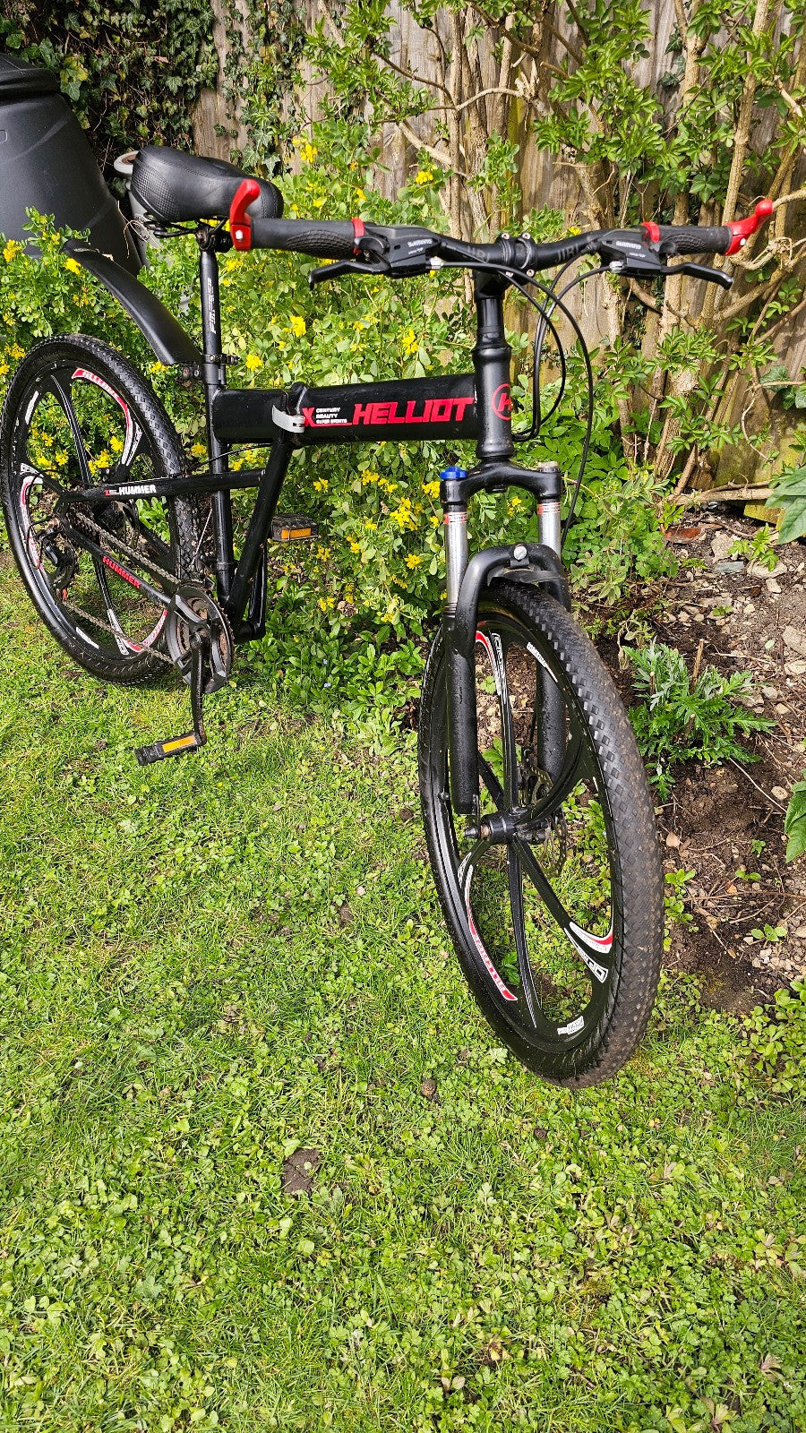 Folding Hybrid Bike - Helliot Hummer X-Century Super Sports