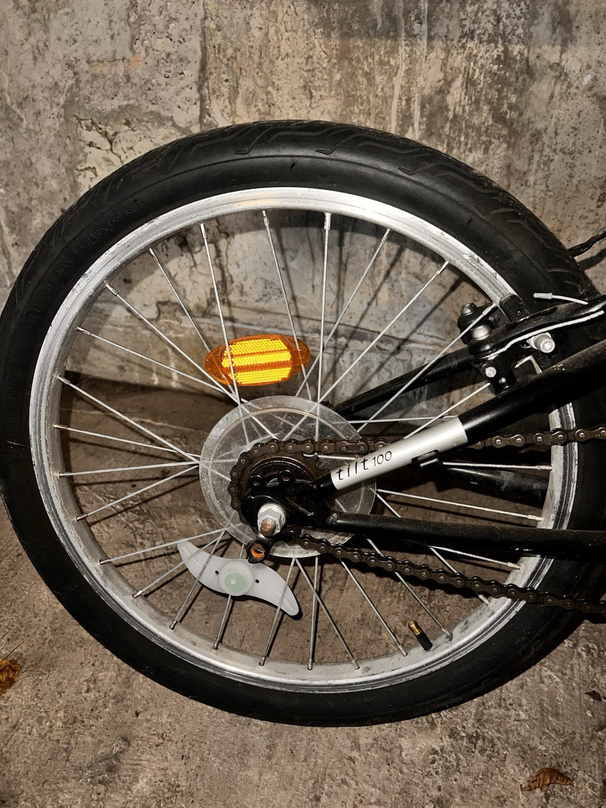 B’TWIN Tilt 100 folding bike