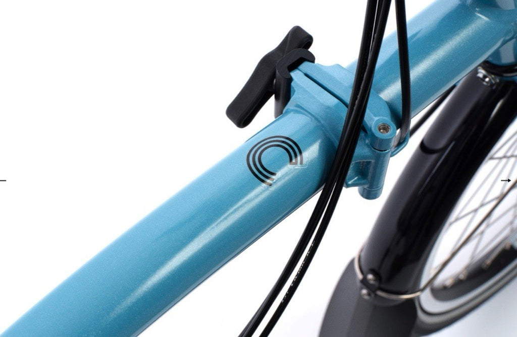 Brompton Folding Bike 4 Speed C Line Cloud Blue brand new