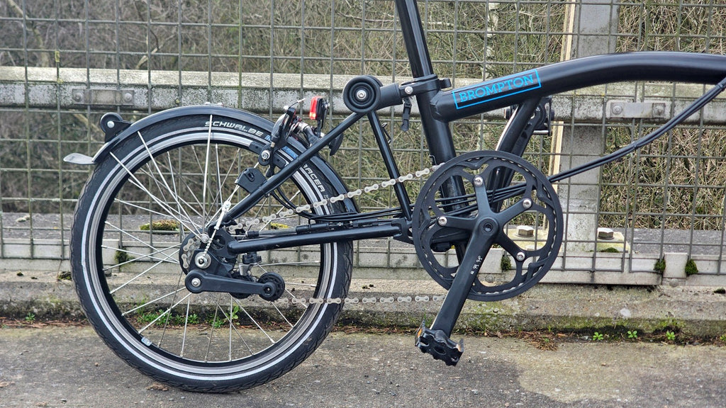 Brompton Electric C Line Folding Bike - 6 Speed - Barely Used