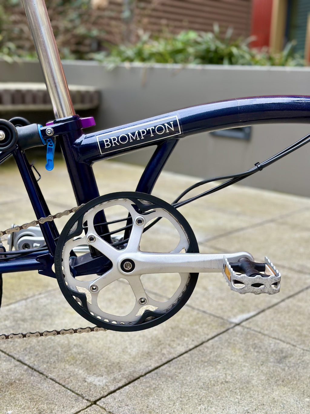 Brompton C Line 3 Speed H3L 2021 Folding bicycle in Navy - Top Condition