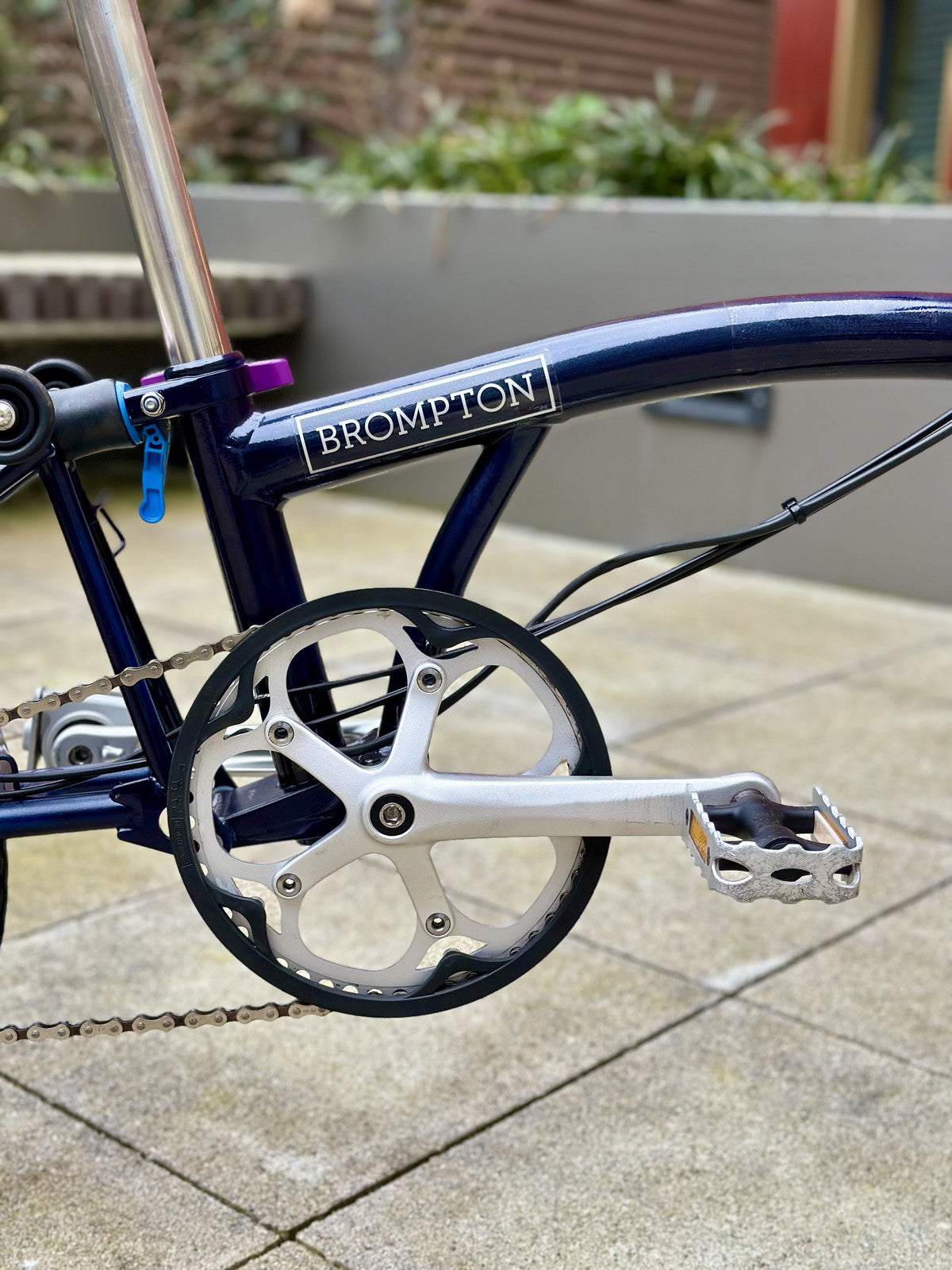 Brompton C Line 3 Speed H3L 2021 Folding bicycle in Navy - Top Condition