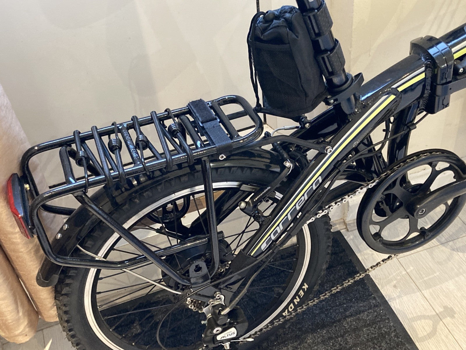 Carrera Crosscity Folding Bike with Brooks Saddle & Upgrades!