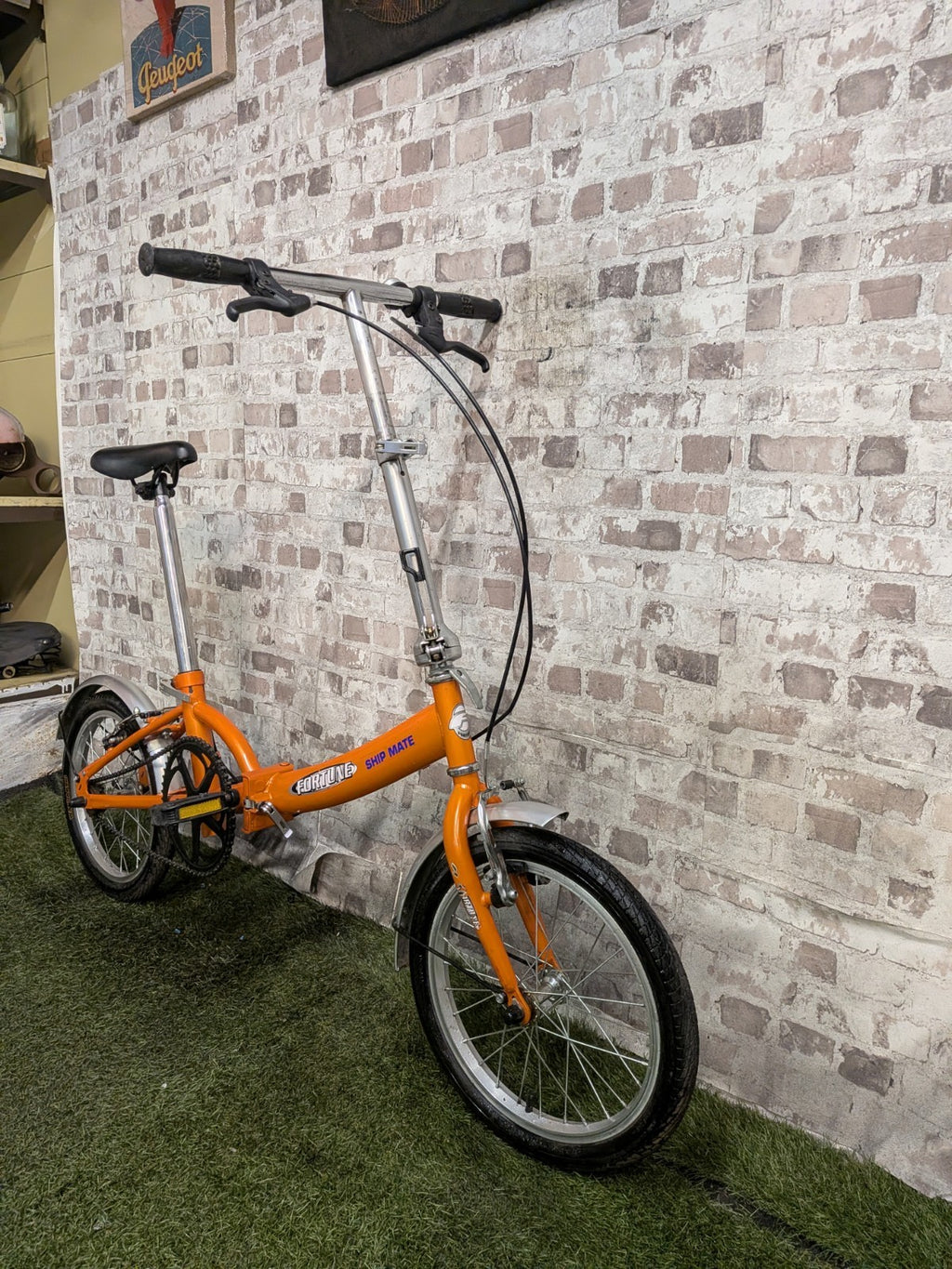👉Rare Model Fortune Ship Mate Folding Bike Bicycle Great Condition Wheels 16