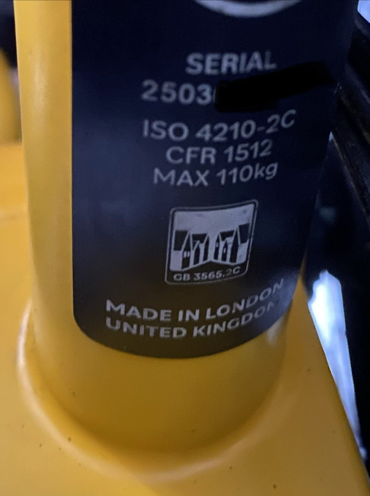 Brompton bike C-line 12-speed 2025 mid bar In bumblebee yellow