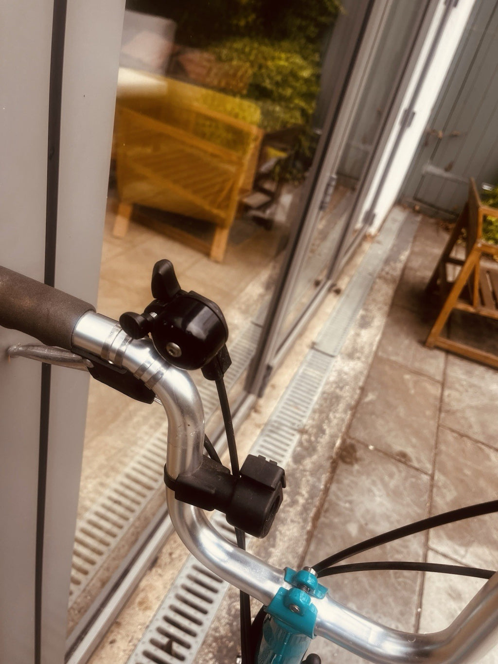 Brompton Folding Bike. Classic M3L model. 3 speed, lock and pump.