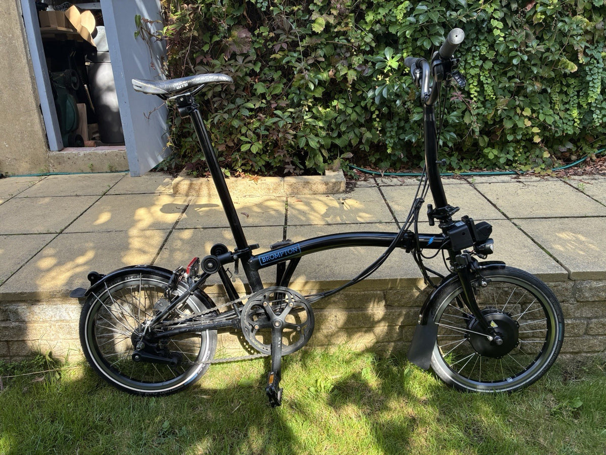 Brompton C Line e 6Speed Mid gloss black One Size Excellent Condition