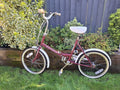 Apollo Wayfarer 1980s Vintage Folding Bike Town and City 20-inch Wheels