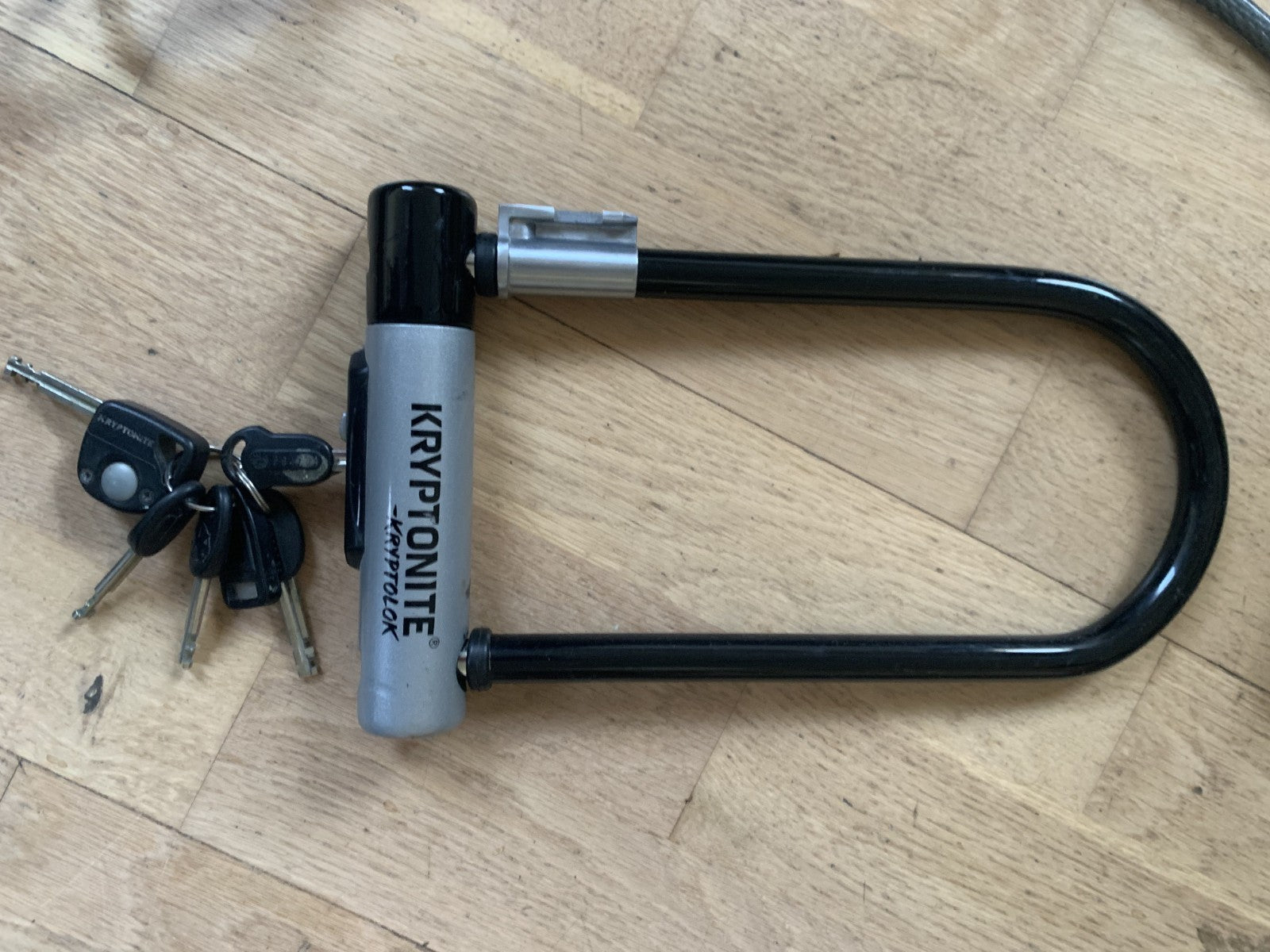 Dawes Kingpin Folding Bike Silver + Kryptonite Lock + Double Loop Cable + Lights