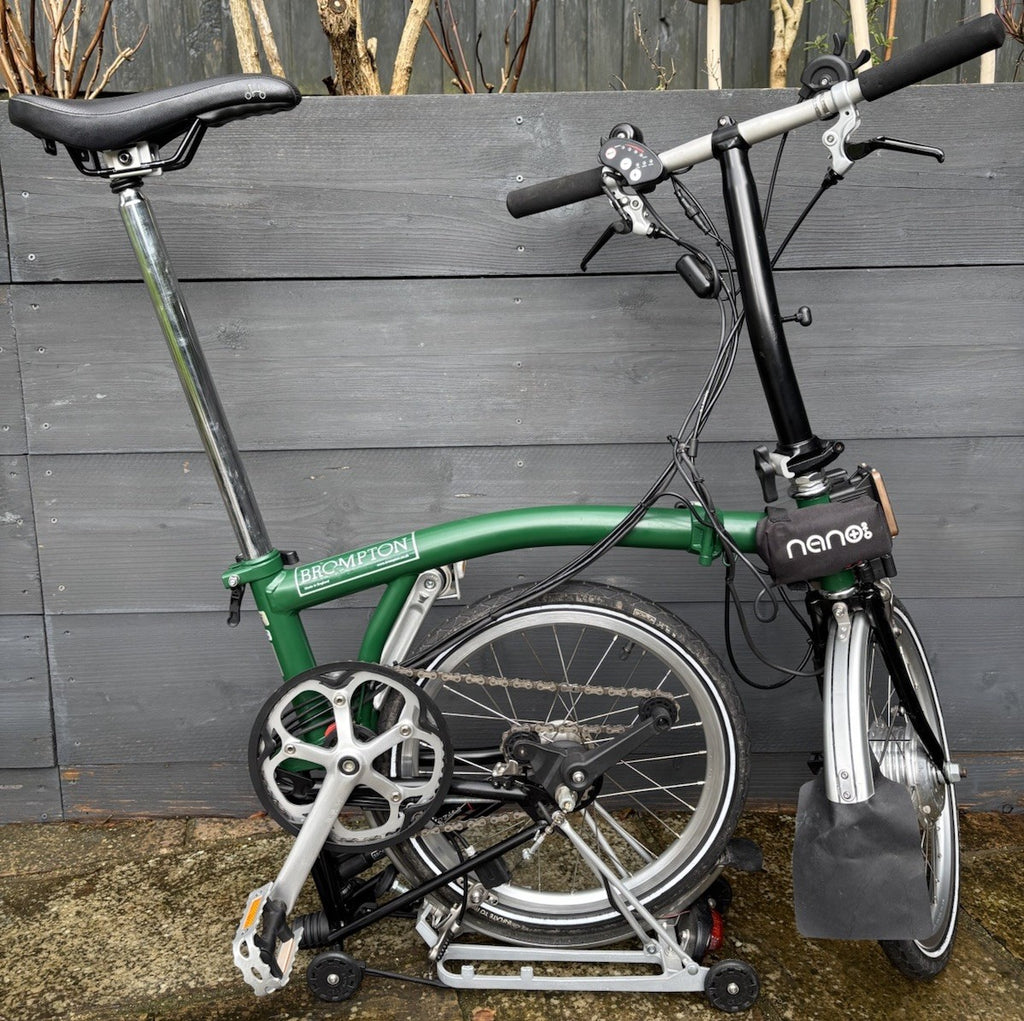 Brompton S6R C Line 6 Speed Folding NANO electric assist bicycle - Hardly Used
