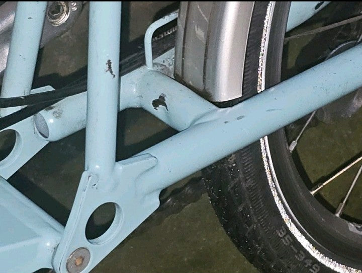 Brompton M3L 3 Speed Folding Bike Blue Sturmey Archer Hub + Pump Christmas Gift