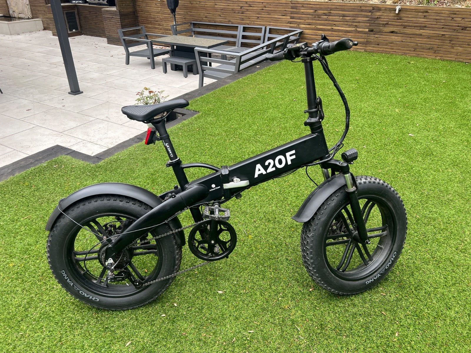 ADO A20F ADO Folding Bike Lightweight Black Big Beast Adult