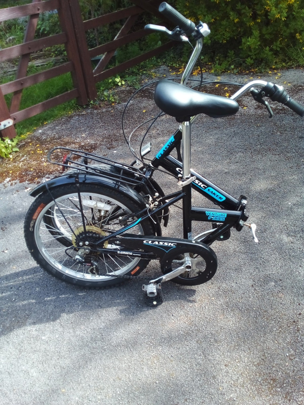 Saker Classic Venture Series Folding Bike 6-Speed. VGC  Con, Collection Bristol