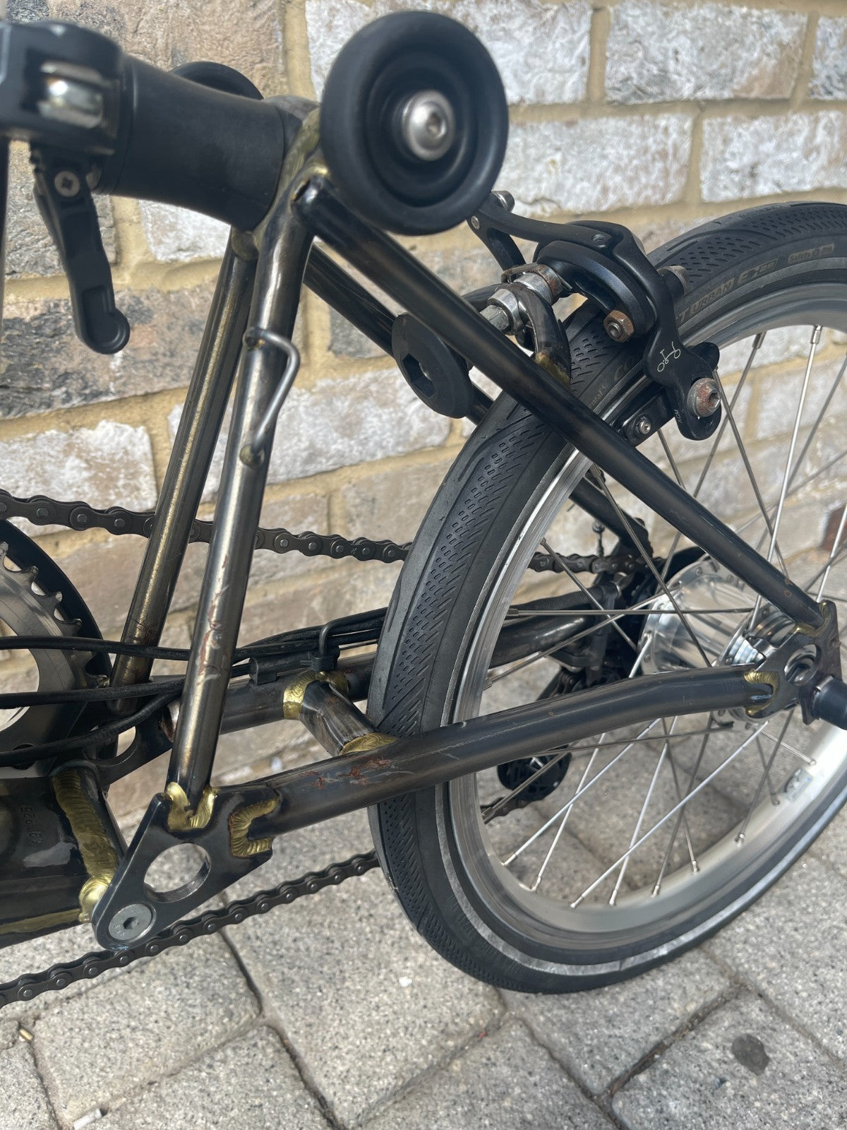 Brompton Raw Lacquer S6E - 6 Speed Low Bar - Worldwide Delivery