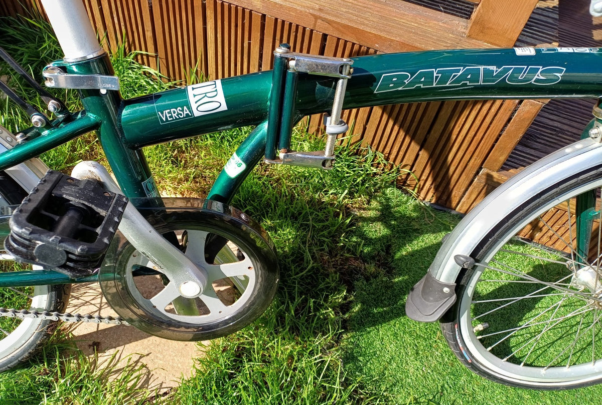 RARE IN UK  DUTCH BATAVUS VICE VERSA FOLDING BIKE  /  CAMPERVAN, COMMUTER CYCLE
