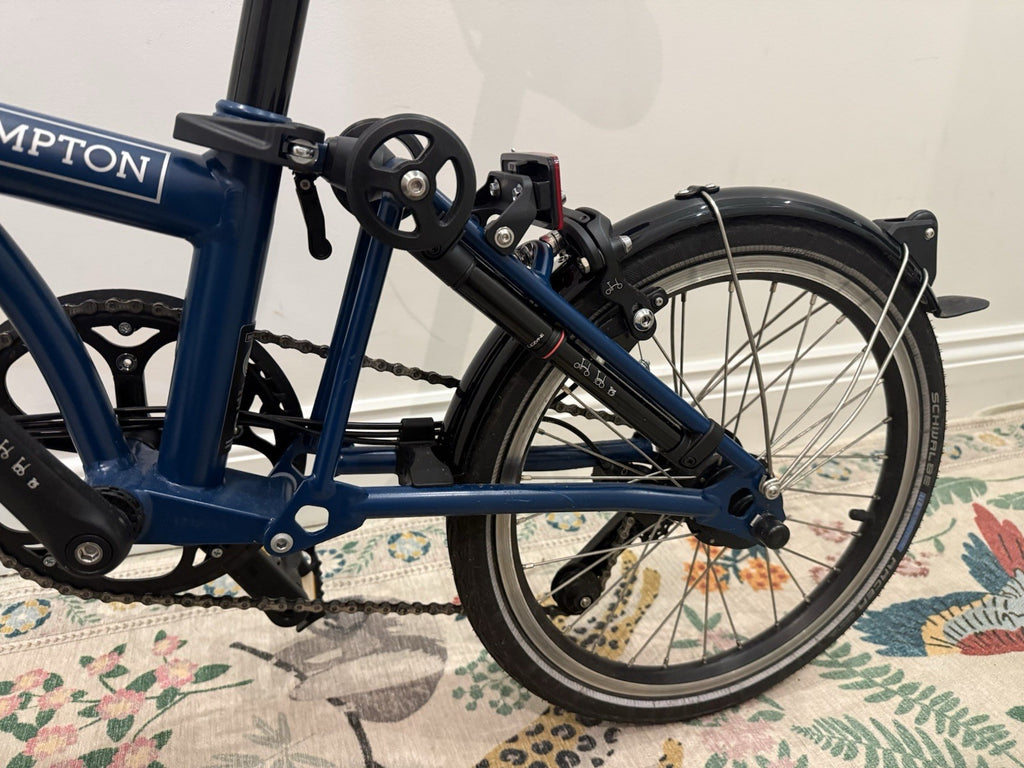 Brompton Cline 12 Speed Ocean Blue (2025) + Accessories