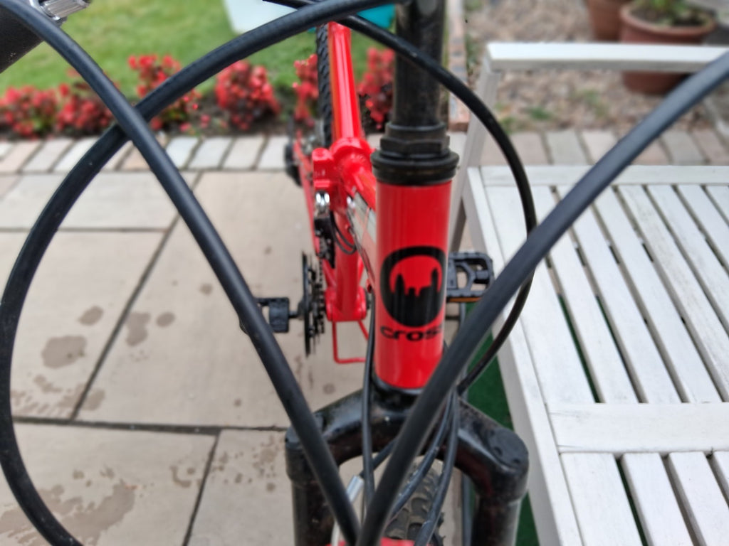Cross CXF300 Folding Mountain Bike 26" Red