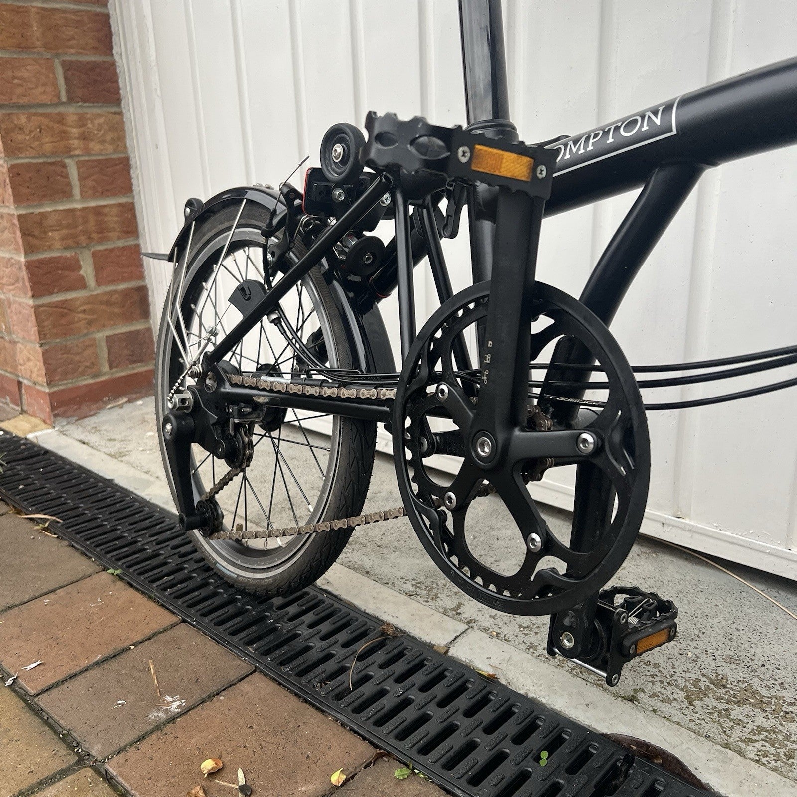 Brompton Folding Bike 6-Speed Black