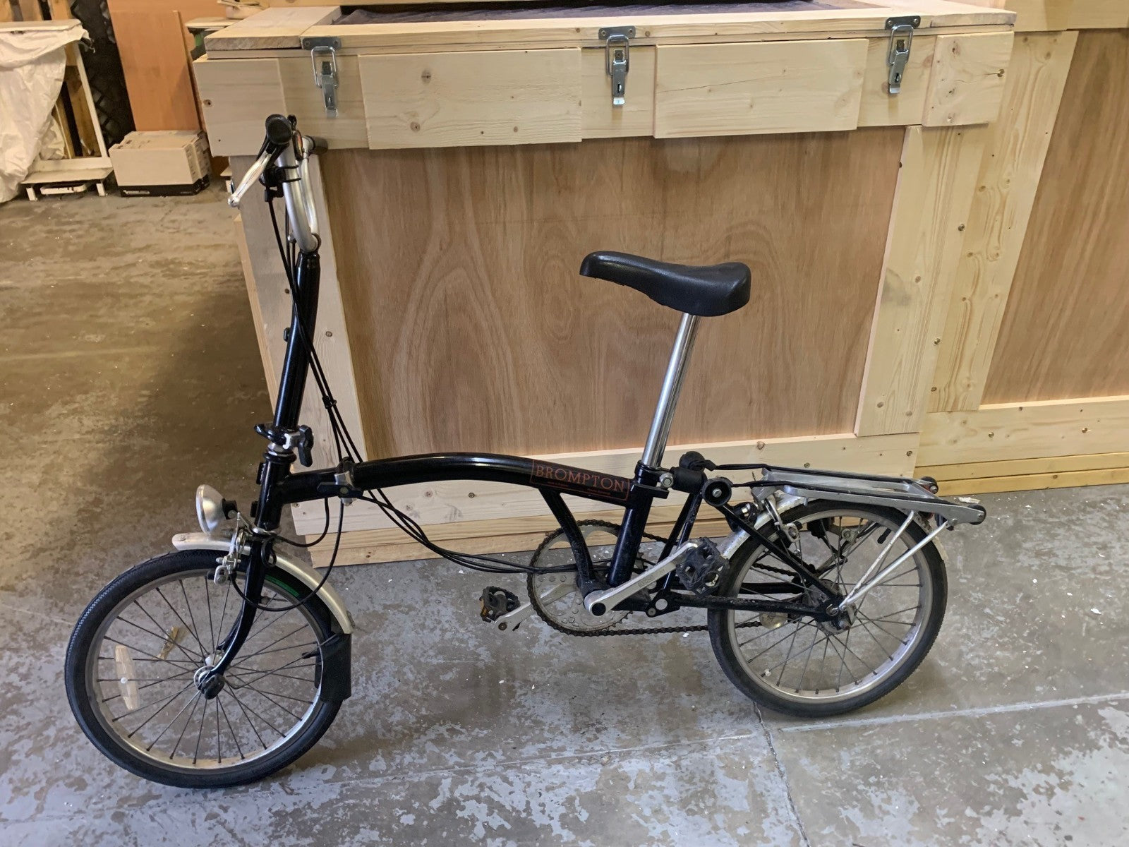 Brompton folding bike