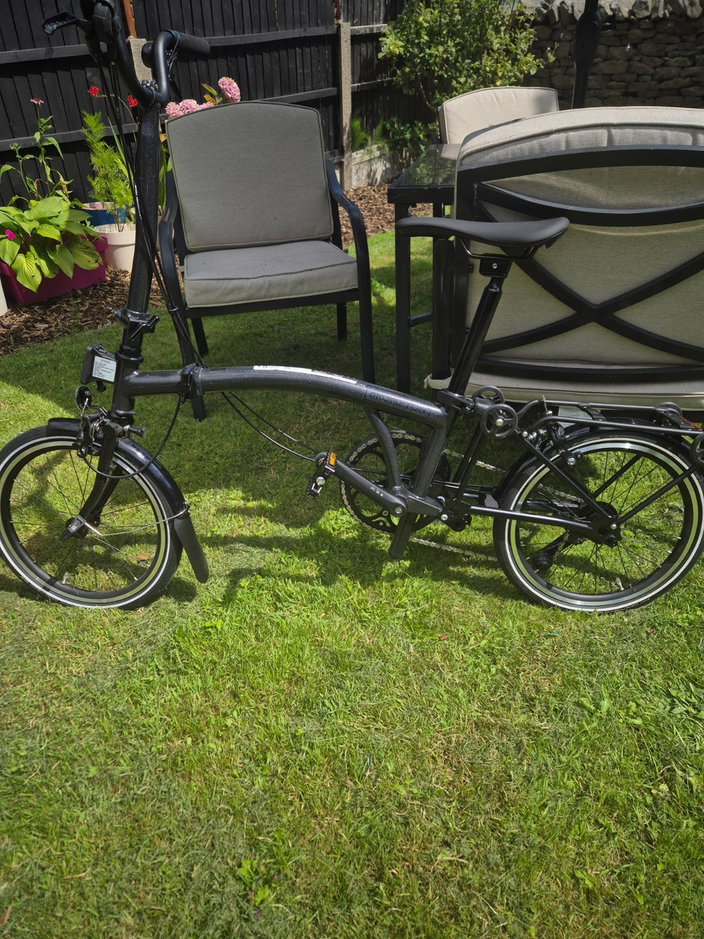 Brompton P Line 4-Speed - high Handlebar - Midnight Black - New