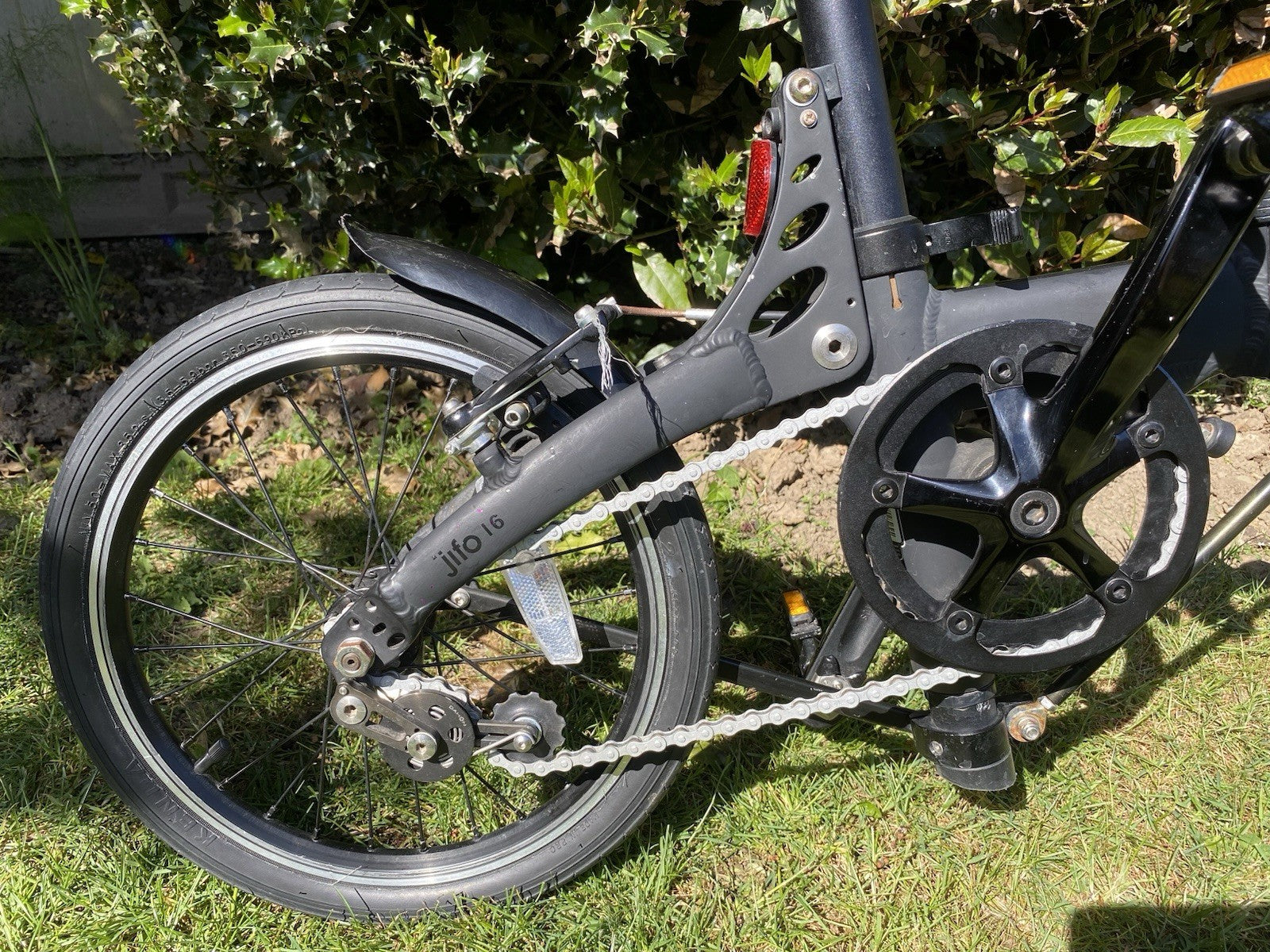 Dahon Jifo 16 Folding Lightweight Bike Matt Black