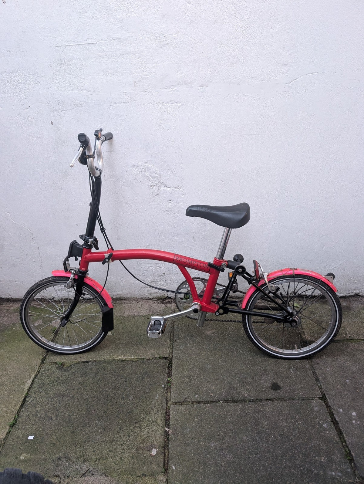 Vintage 3 Speed Brompton T3 1994 Sturmey Archer Original Parts Good Condition