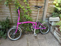 Brompton Folding Bike 3-Speed Limited Addition ‘ Berry Crush’ Little Used