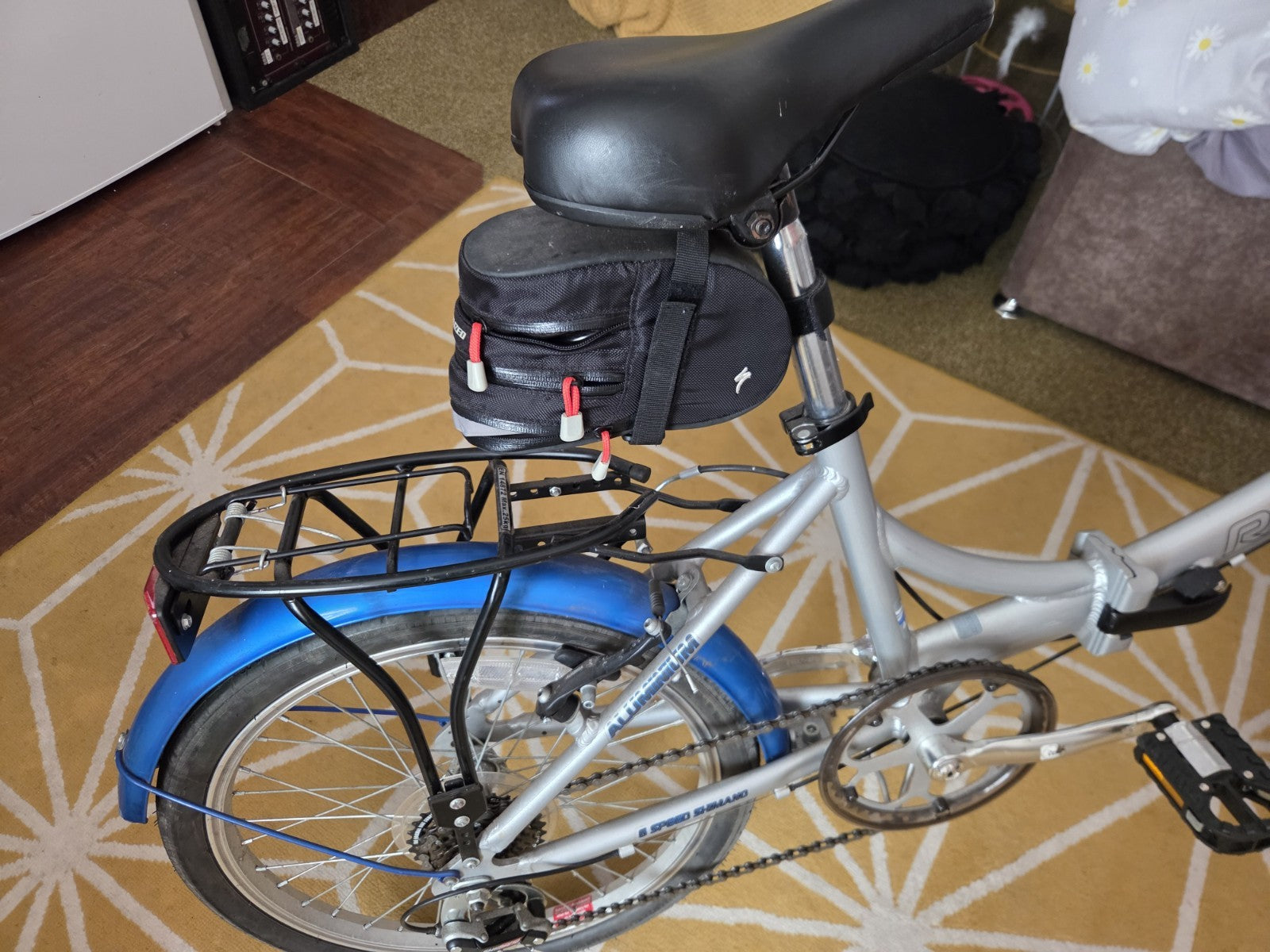 Raleigh Fold Up Bike Vintage Kompact aluminium AL6061 . 6 SPEAD SHMANO GEARS