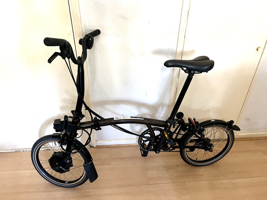 Brompton C Line 6 Speed, Black Lacquer Edition Mid Handlebar