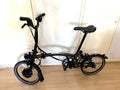 Brompton C Line 6 Speed, Black Lacquer Edition Mid Handlebar
