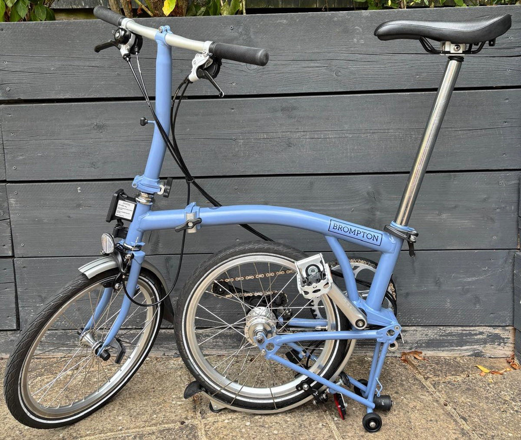 2022 Brompton C Line Urban Folding Bicycle 6 Speed - Leisure Used