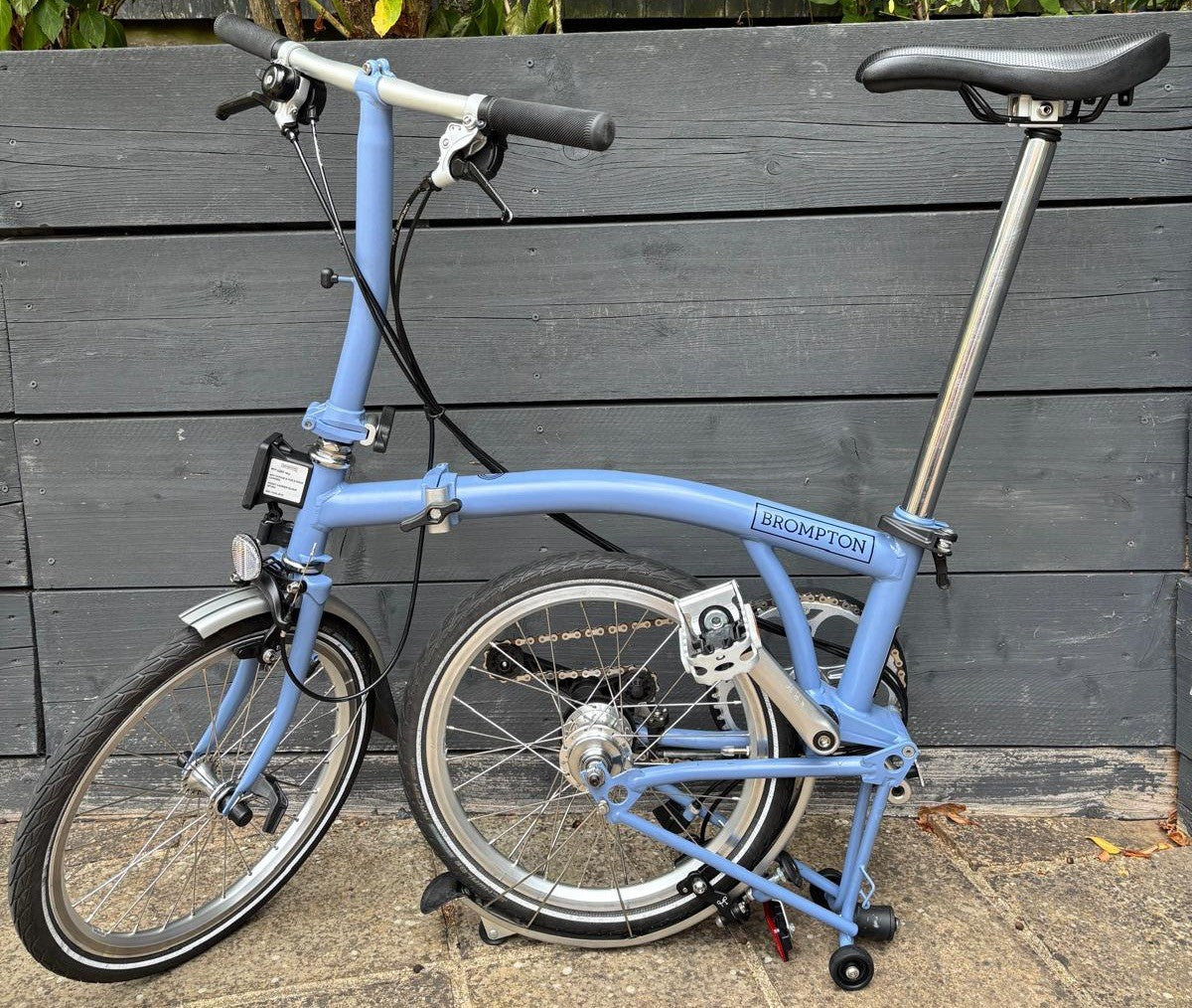 2022 Brompton C Line Urban Folding Bicycle 6 Speed - Leisure Used