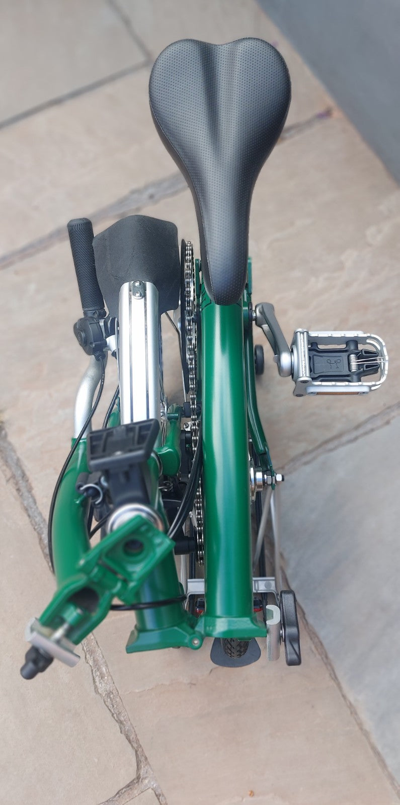 Brompton M6R C Line British Racing Green Excellent Cond less than 90 miles