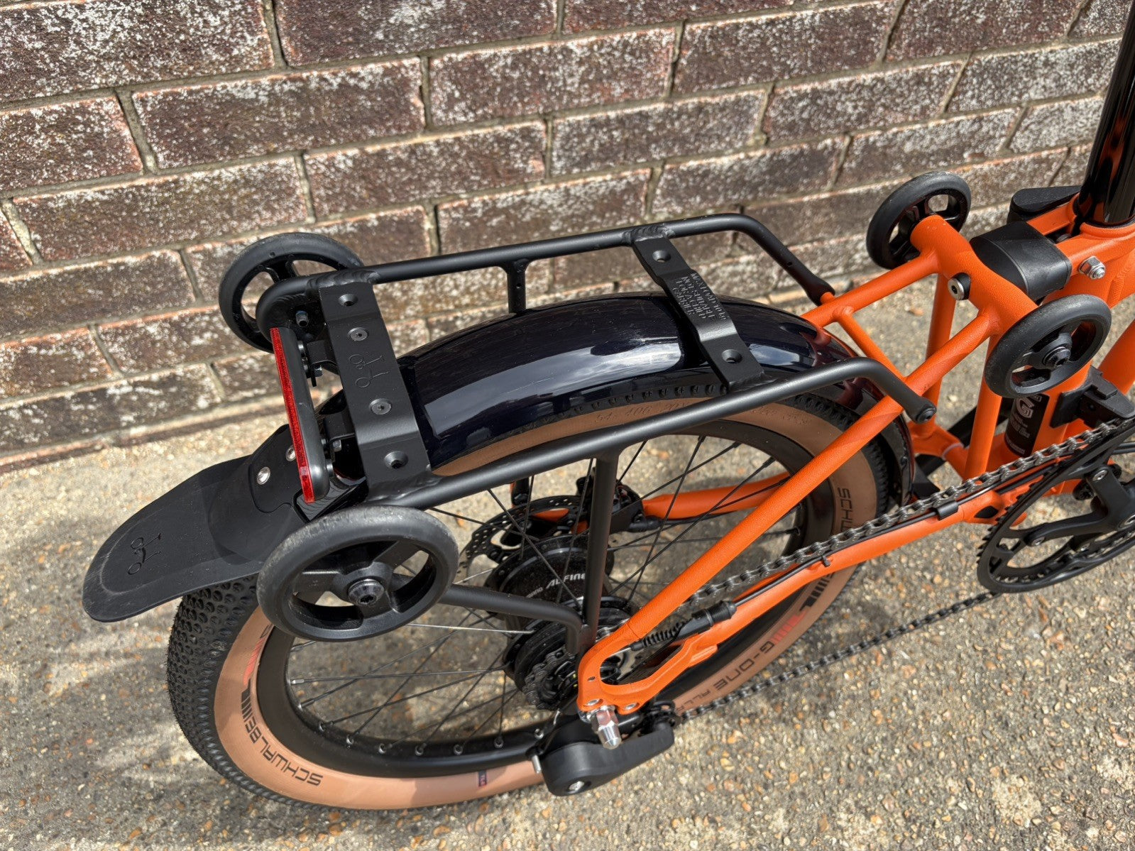 Brompton G Line Orange - Small Frame - 22 Miles Use Only