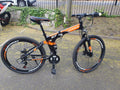 Eurobike Folding Mountain Bike for Adults Full Suspension Bicycle 26/27.5 inch
