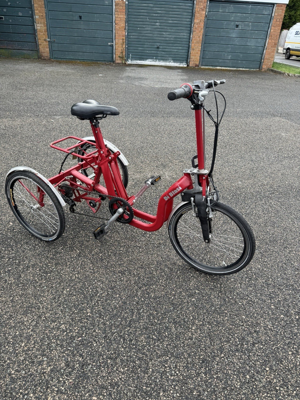 Di Blasi Adults Folding Tricycle Trike Few Jobs Needed Collect Derby DE723DE |