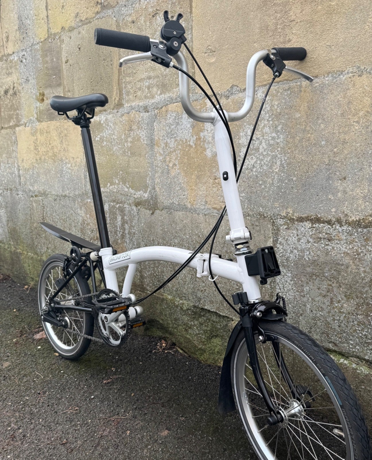 Brompton A Line (2022) Folding Bike, 3 Speed Hub Gears, Serviced