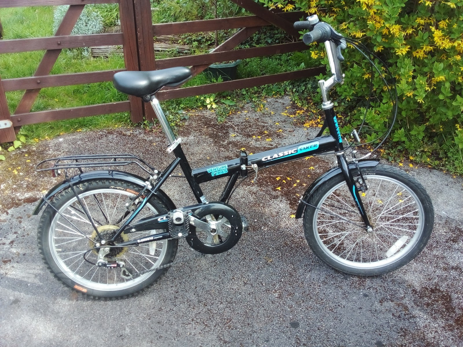 Saker Classic Venture Series Folding Bike 6-Speed. VGC  Con, Collection Bristol