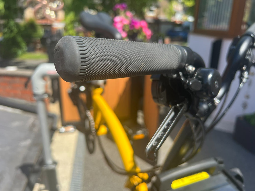 Brompton C Line 6 Speed Folding Bike Bumble bee yellow - 65 miles