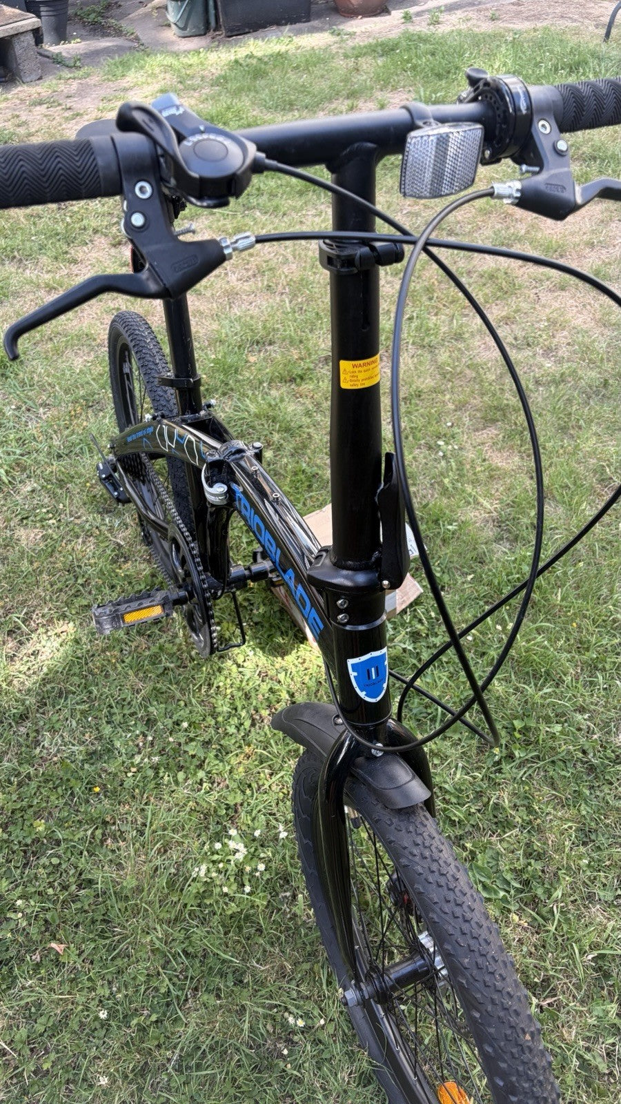Folding bicycle (Trio blade) has only been used for 5 days