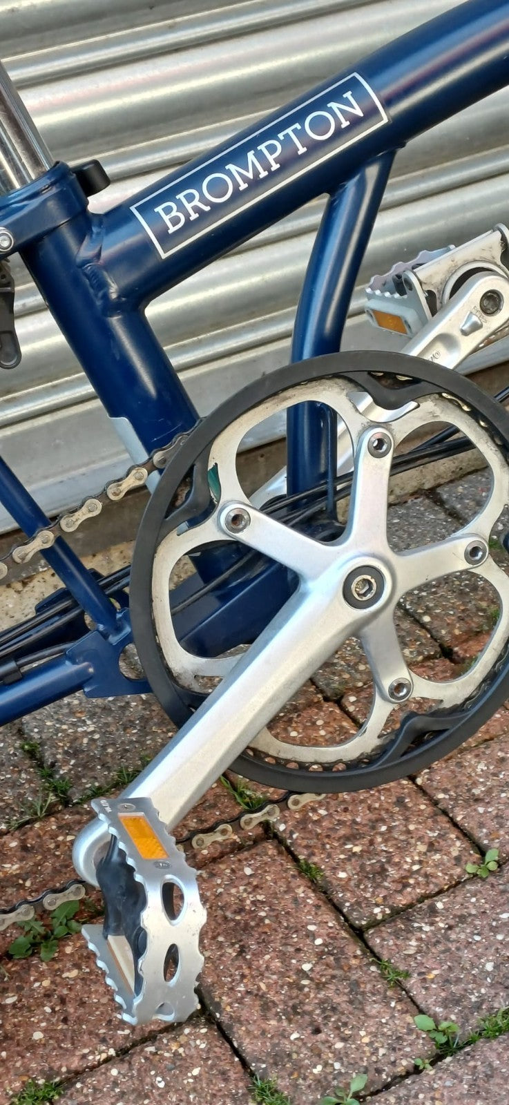 Brompton P6R folding bicycle tempest blue worldwide 🌐 shipping