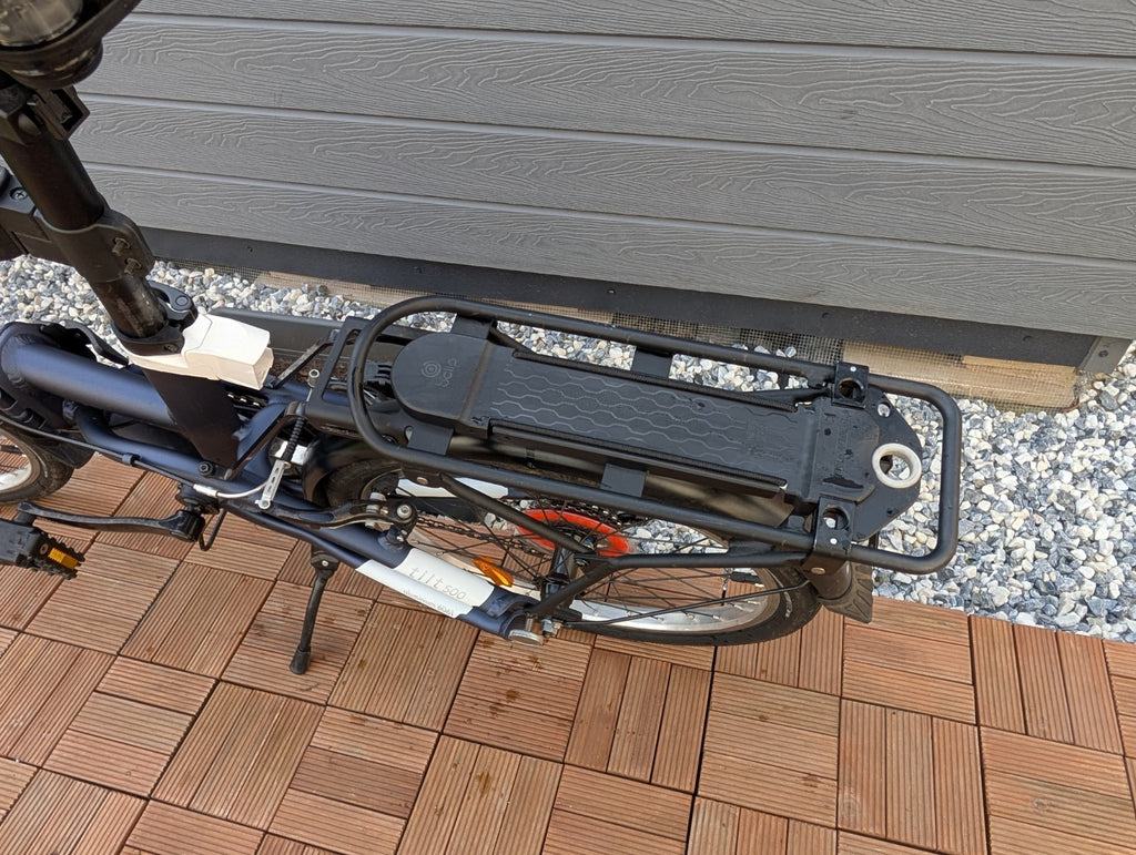 Decathlon B'TWIN Tilt 500 Folding Bike – Blue – Excellent Condition