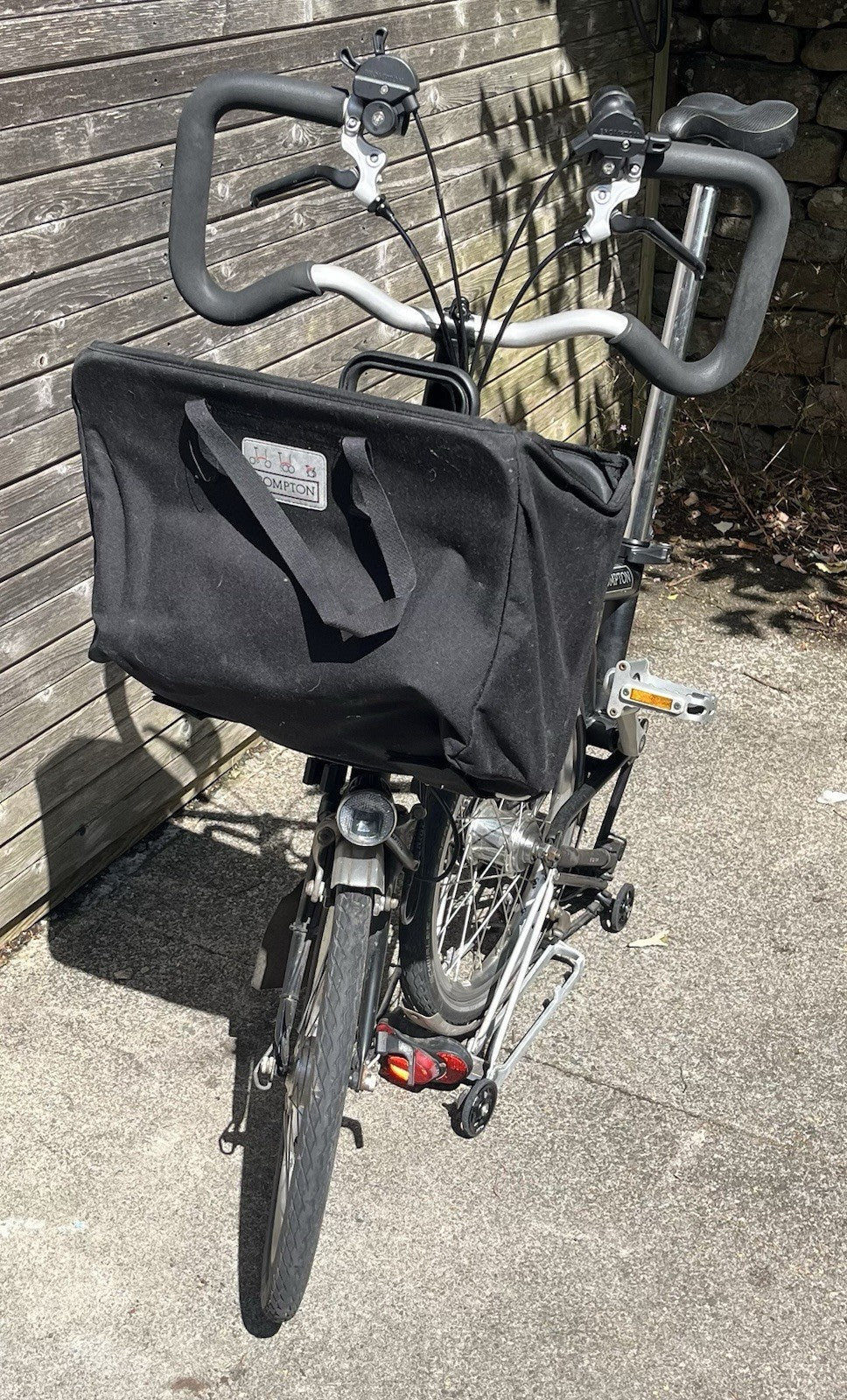 Brompton P6R with Son Dynamo lights and full set of bags