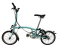 Brompton C Line M6L (6 Speed) folding bicycle - Turkish Green