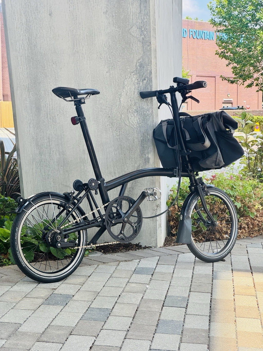 Brompton C Line 2 speed folding bicycle