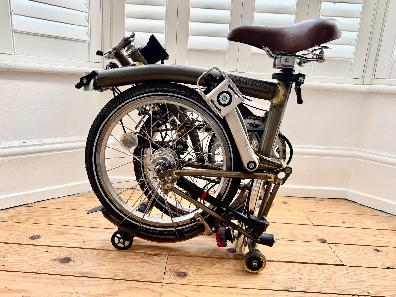 Brompton C Line M3L Raw lacquer