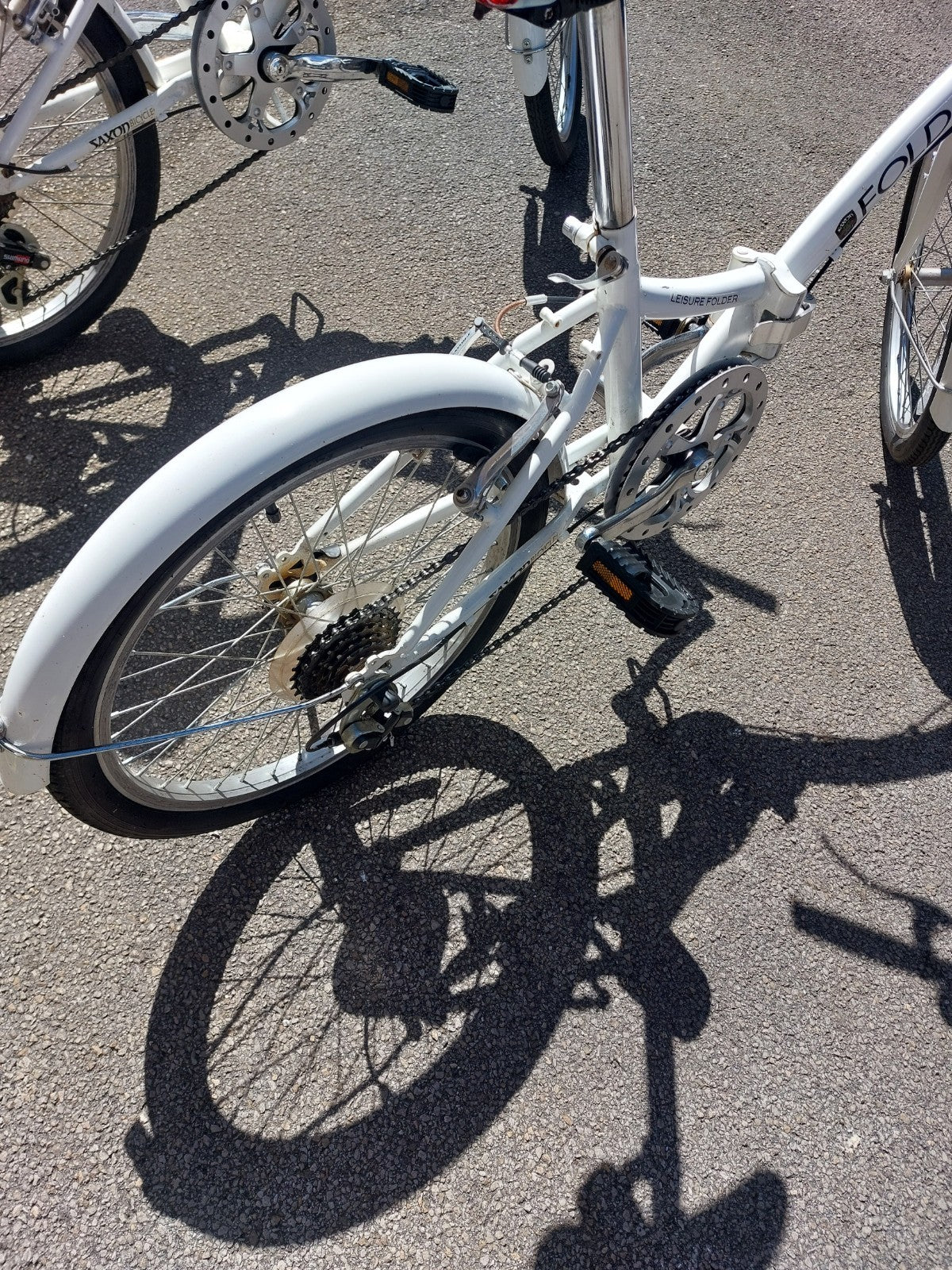 Two Saxon Folding Bikes.20 Inch Wheels
