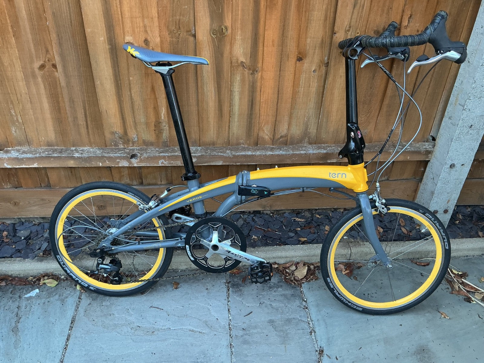Tern Verge X30h Folding Bicycle, 30 Gears, Aluminium Frame